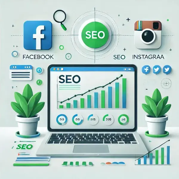 Social Media Marketing Illustration